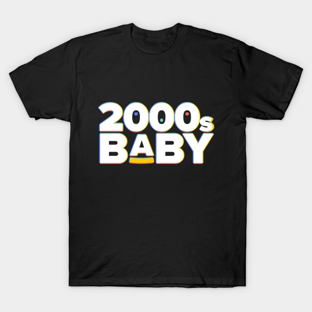 2000s Baby Shirt Generation Z Shirt T-Shirt by chrischrisart